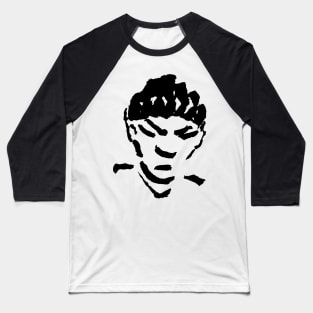 Manga Face Baseball T-Shirt